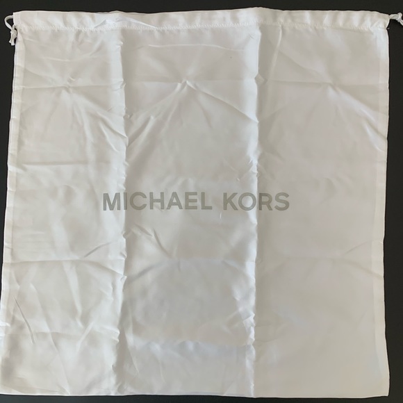 MK Rhea Medium Logo Jacquard Backpack